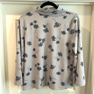 New without tags. Ann Taylor Factory Medium Mock Neck Blouse